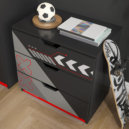 Octane 3PC Furniture set - Red