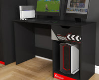 X Rocker Octane Gaming Desk with drawer and wide desktop surface