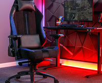 Onyx PC Office Ergonomic Gaming Chair - Black / Blue